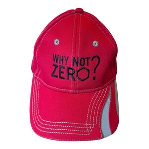 Hat Why Not Zero? Russell Westbrook Basketball Slogan Red Cap America Flames